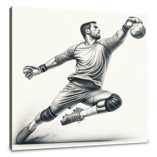 Goalkeeper's Reflex Canvas - Main Image
