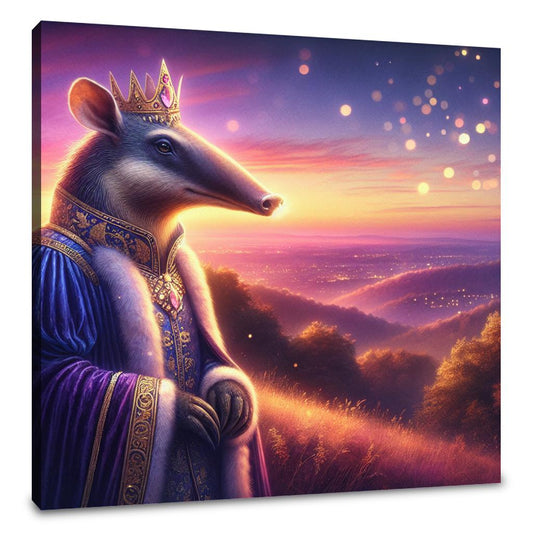 Regal Aardvark Dusk Canvas - Main Image