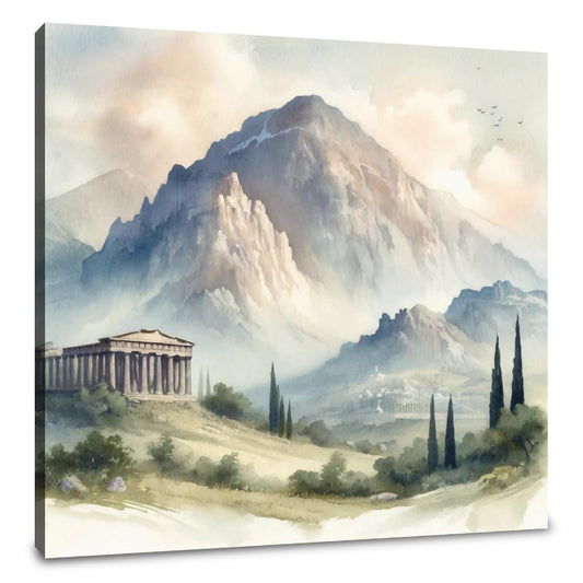 Olympus Tranquil Realm Canvas - Main Image