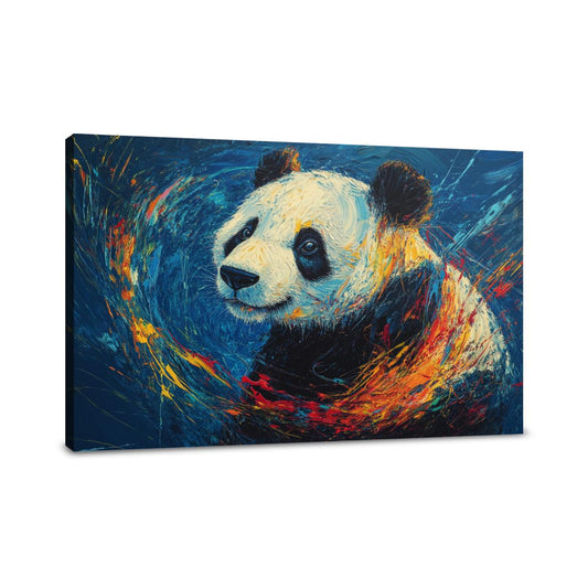 Vivid Panda Canvas - Main Image