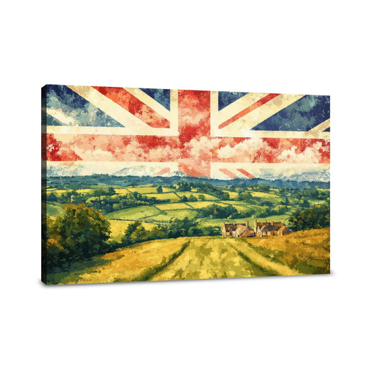 Union Jack Harmony Canvas - Main Image
