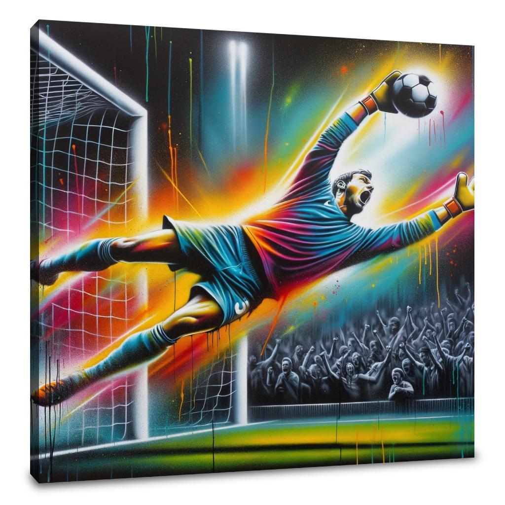 Goalkeeper's Triumph Canvas - Main Image