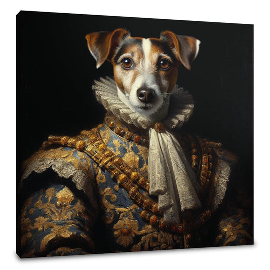 Regal Terrier Royalty Canvas - Main Image