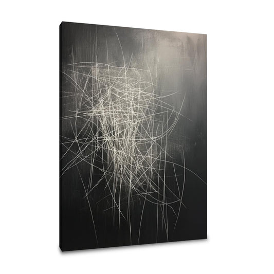 White Lines on Grey Canvas - Main Image