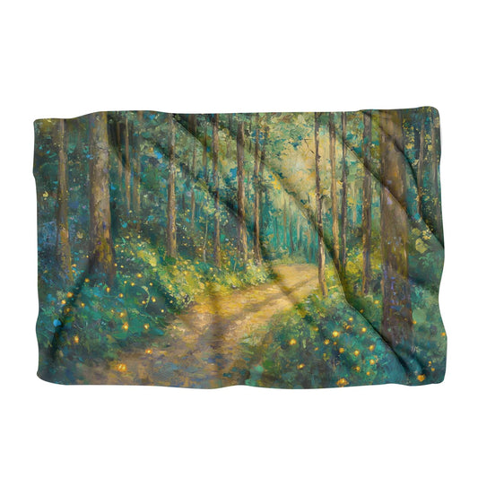 Enchanted Glow Forest Blanket - Main Image