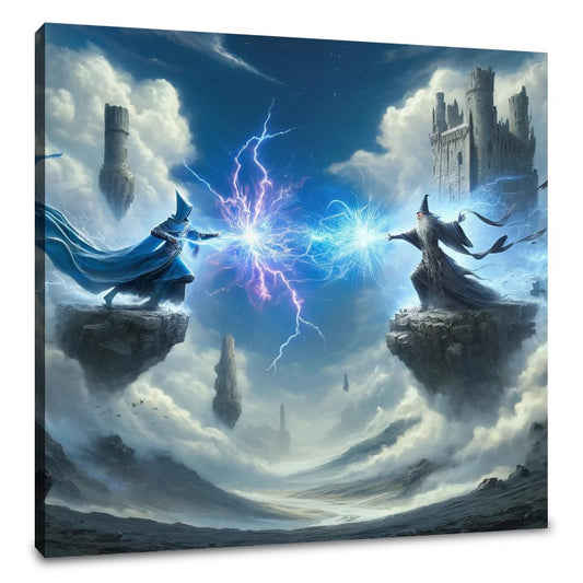 Sky High Wizard Duel Canvas - Main Image