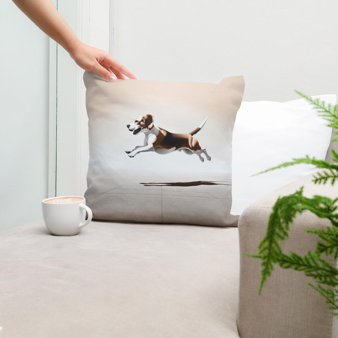 Boundless Bliss Cotton Cushion - Secondary Image 5