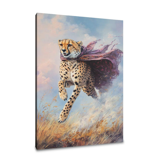 Cheetah’s Flight Canvas - Main Image