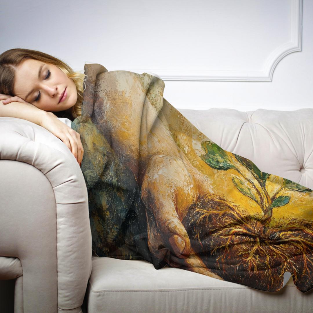 Heart of Growth Blanket - Secondary Image