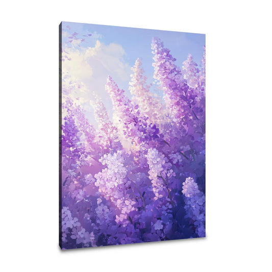 Lilac Harmony Canvas - Main Image