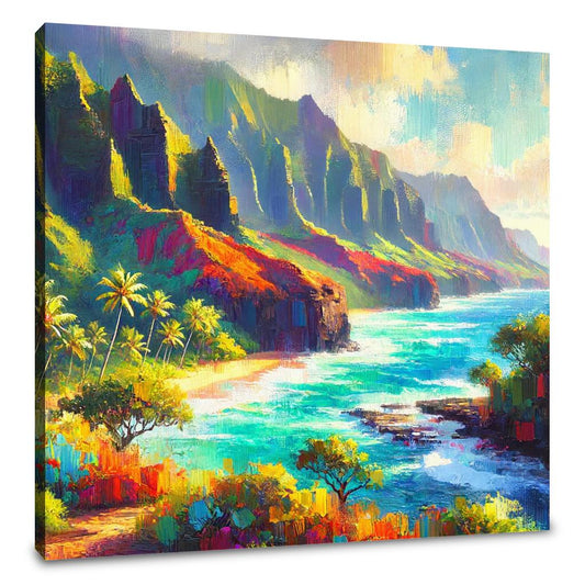 Na Pali Coast Splendor Canvas - Main Image