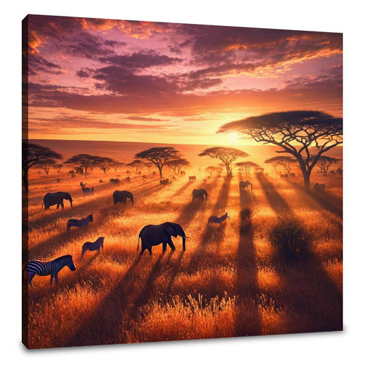Golden Savannah Canvas - Main Image