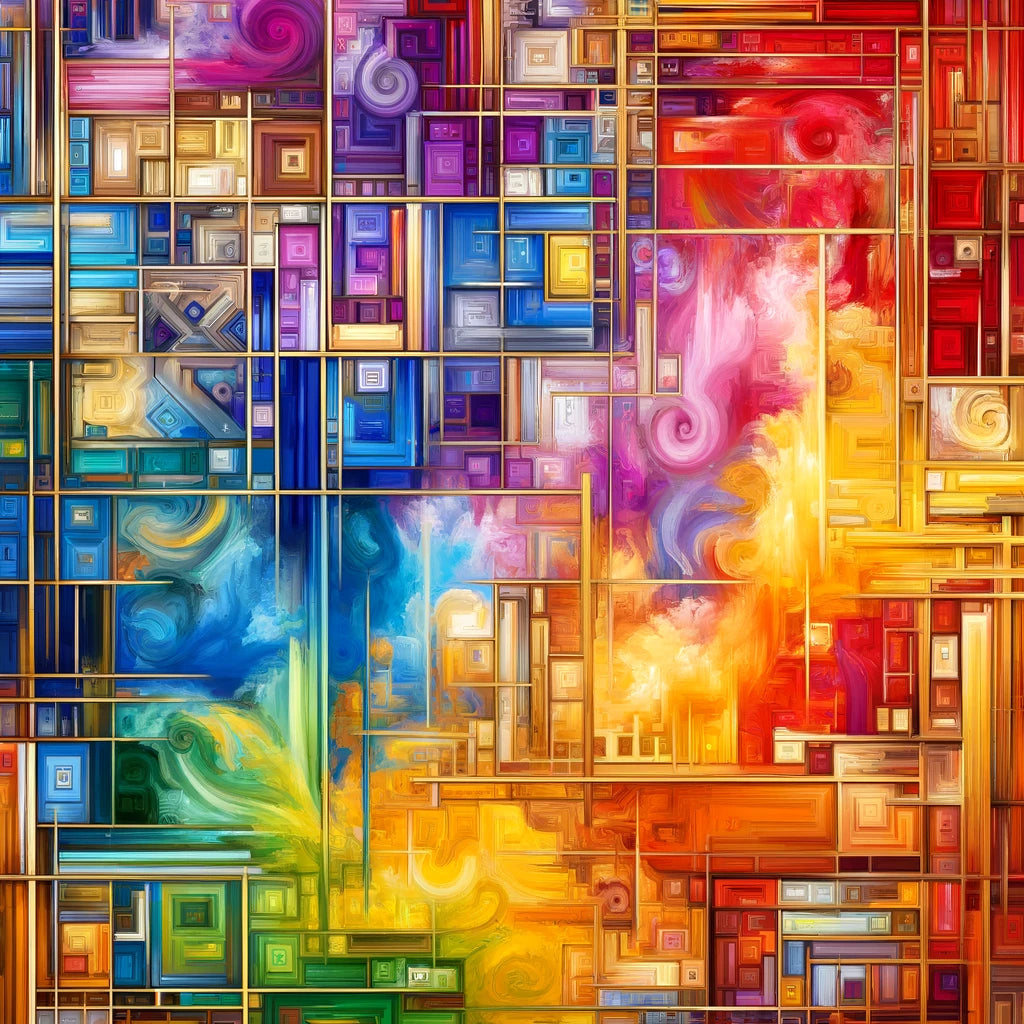 Harmony in Chaos Canvas