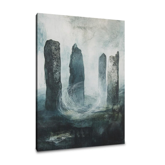 Celestial Stone Circle Canvas - Main Image
