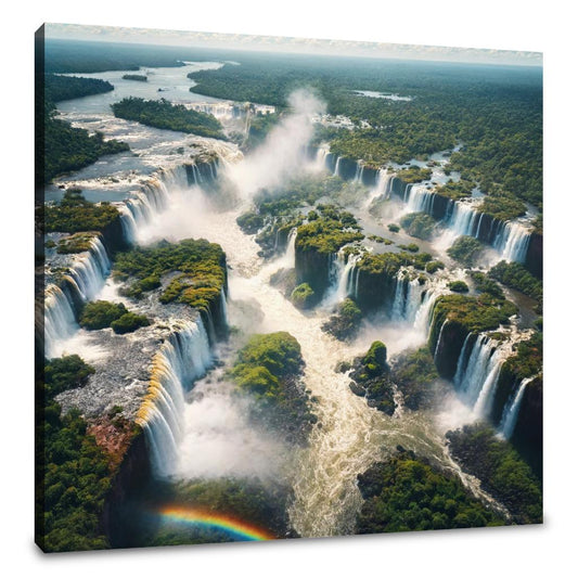 Iguazu Falls Panorama Canvas - Main Image