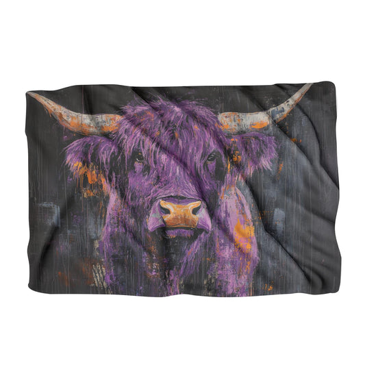 Highland Cow Majesty Blanket - Main Image
