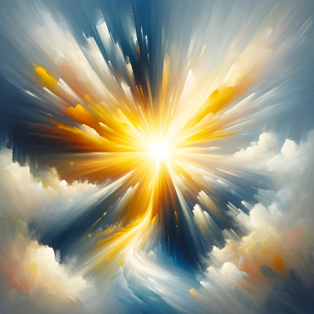 Hope Illuminated Cotton Pillow