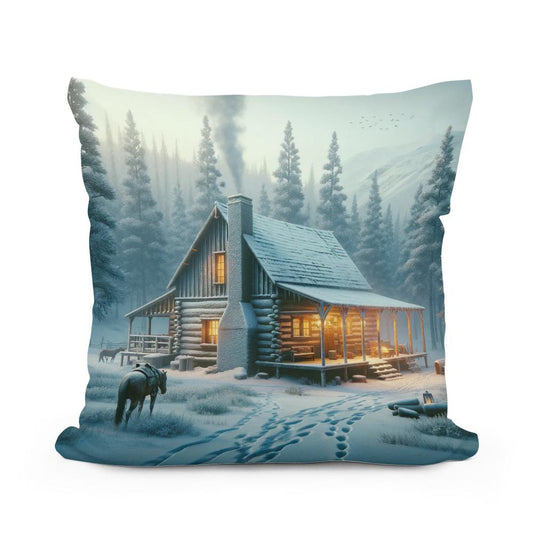 Whispering Pines Cotton Cushion - Main Image