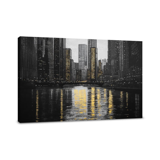 Golden Reflections Canvas - Main Image
