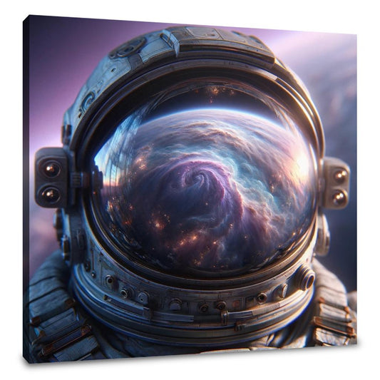 Cosmic Reflection Canvas - Main Image