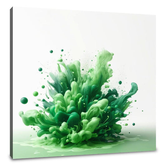 Green Tranquility Canvas - Main Image