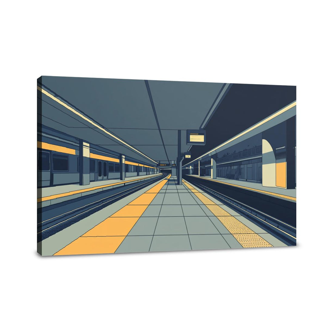 Underground Station Canvas - Main Image