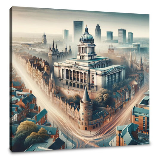 Historic Nottingham Canvas - Main Image