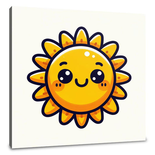 Cheerful Sun for Kids Canvas - Main Image