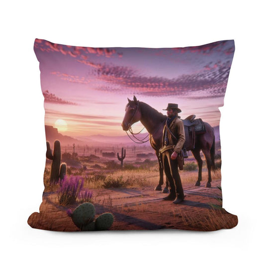 Serenity Strokes Cotton Cushion - Main Image