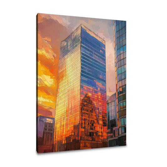 Canary Wharf Tower Canvas - Main Image