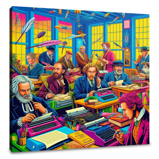 Literary Pop Canvas - Main Image