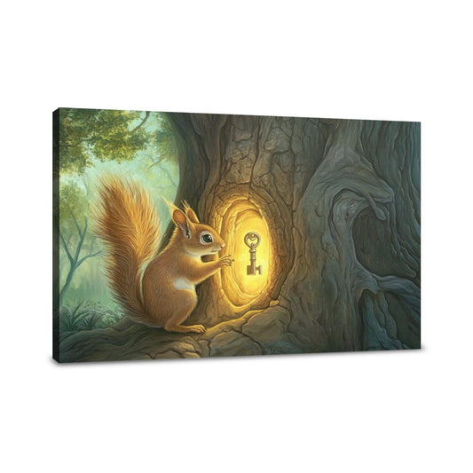 Squirrel's Secret Canvas - Main Image