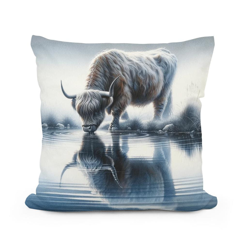 Reflections of Serenity Cotton Cushion - Main Image