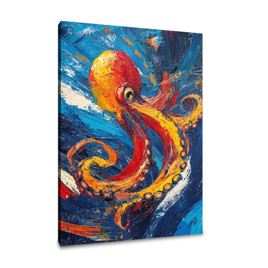 Octopus Symphony Canvas - Main Image