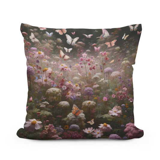 Butterfly Haven Cotton Cushion - Main Image