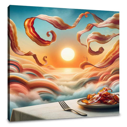 Sunrise Bacon Symphony Canvas - Main Image