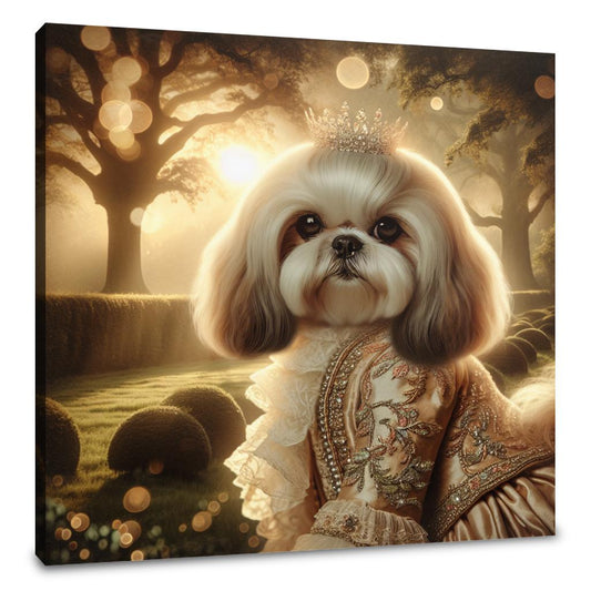 Regal Shih Tzu Twilight Canvas - Main Image