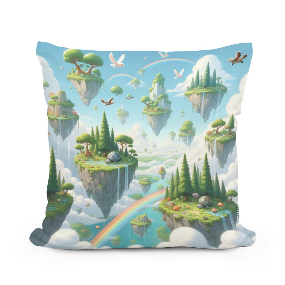 Skyward Isles Cotton Cushion - Main Image