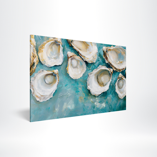 Iridescent Oyster Harmony Acrylic Print Hero Image