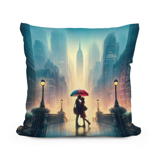 Spring Rain Romance Cotton Cushion - Main Image