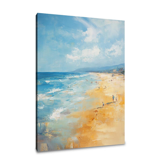 Blissful Beach Days Canvas - Main Image