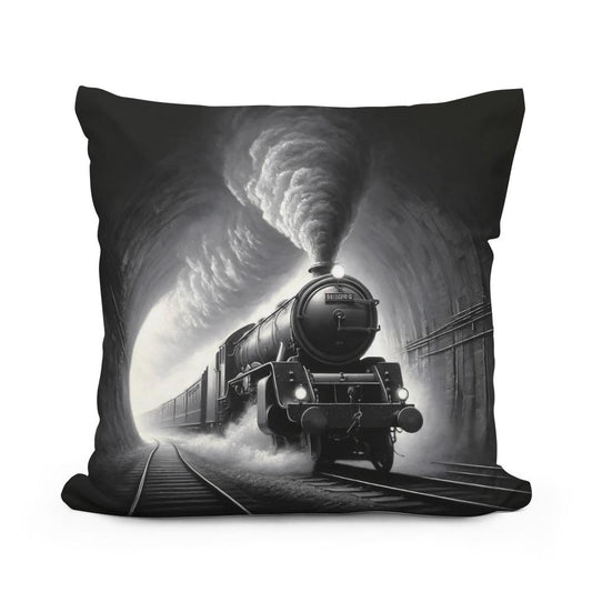 Echoes of Steam Cotton Cushion - Main Image