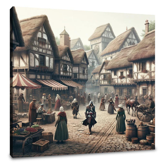 Medieval Mingle Canvas - Main Image