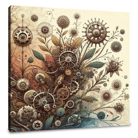 Boundless Mechanica Bloom Canvas - Main Image