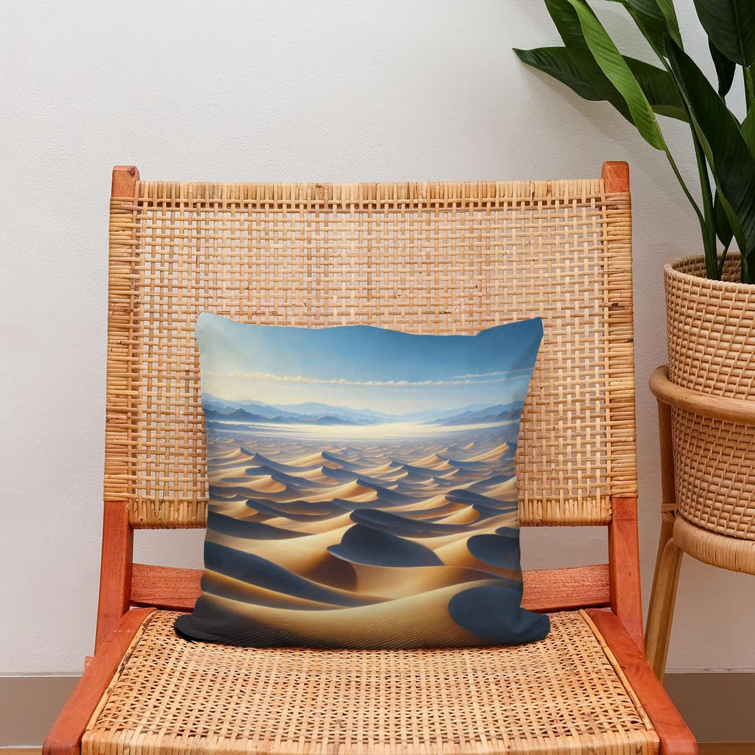 Desert Mirage Cotton Cushion - Secondary Image 2