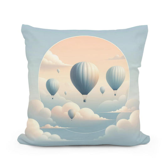 Pastel Ascent Cotton Cushion - Main Image