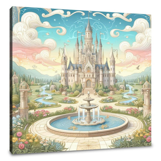 Fairy-Tale Castle Canvas - Main Image