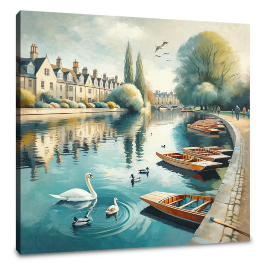 Cambridge Calm Canvas - Main Image