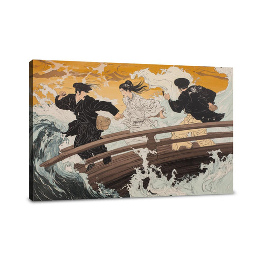 Gale-Struck Travellers Canvas - Main Image