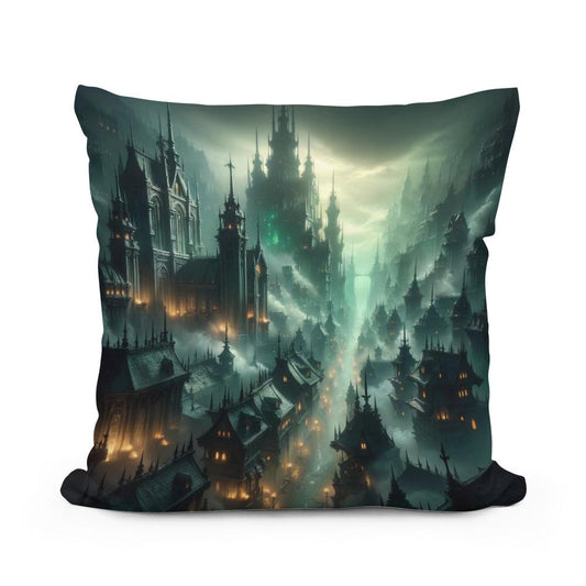 Gothic Undercity Cotton Cushion - Main Image